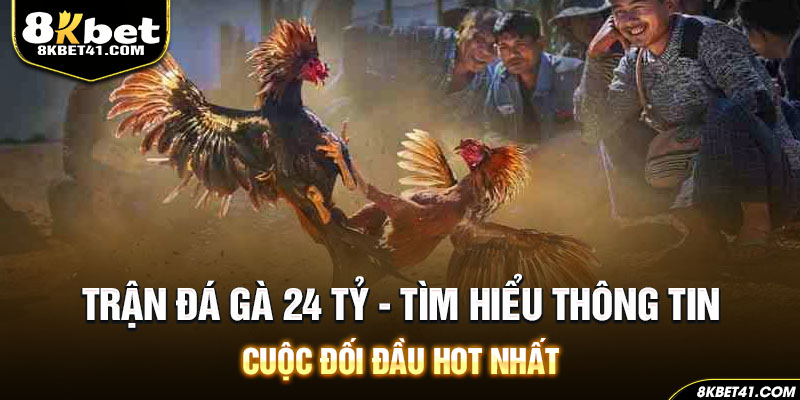 Trận Đá Gà 24 Tỷ - Tìm hiểu thông tin cuộc đối đầu HOT nhất