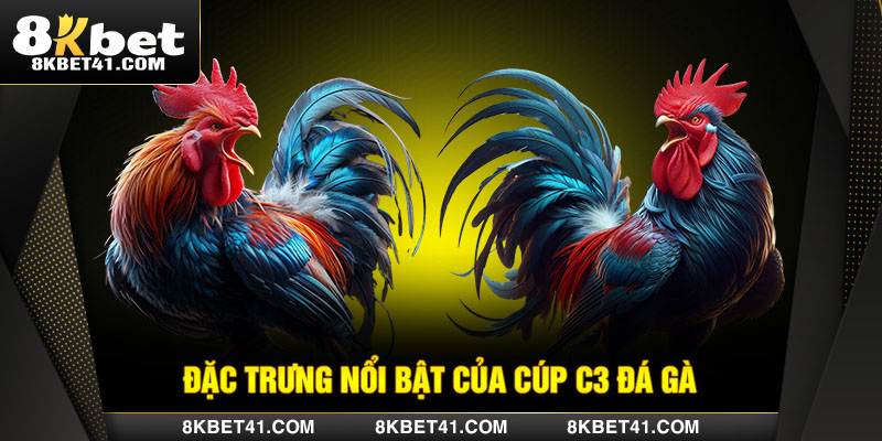 Đặc trưng nổi bật của cúp C3 đá gà